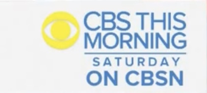 High Quality CBS This Morning: Saturday on CBSN Logo Blank Meme Template