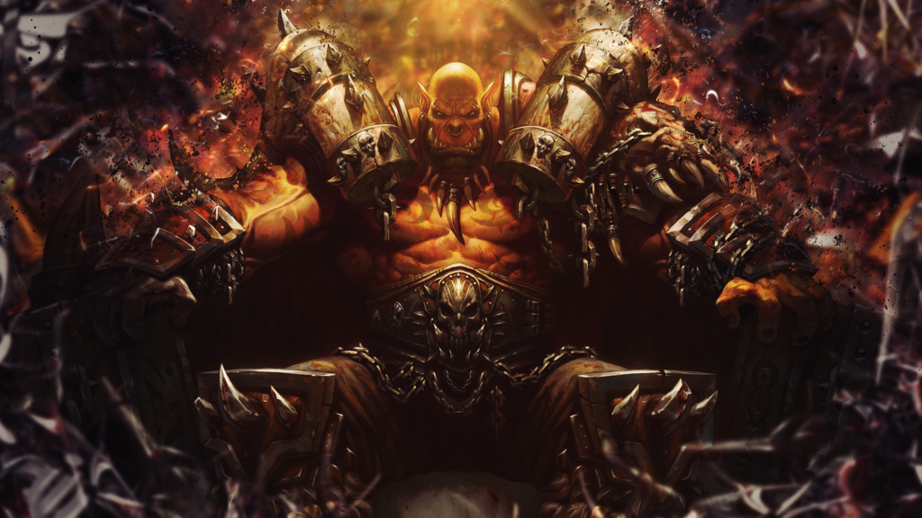 Garrosh Hellscream Blank Meme Template