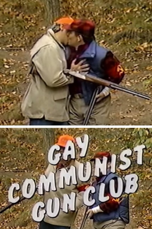 Gay Communist Gun Club Blank Meme Template