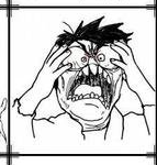 Confused screaming Rage Comics Edition Blank Meme Template
