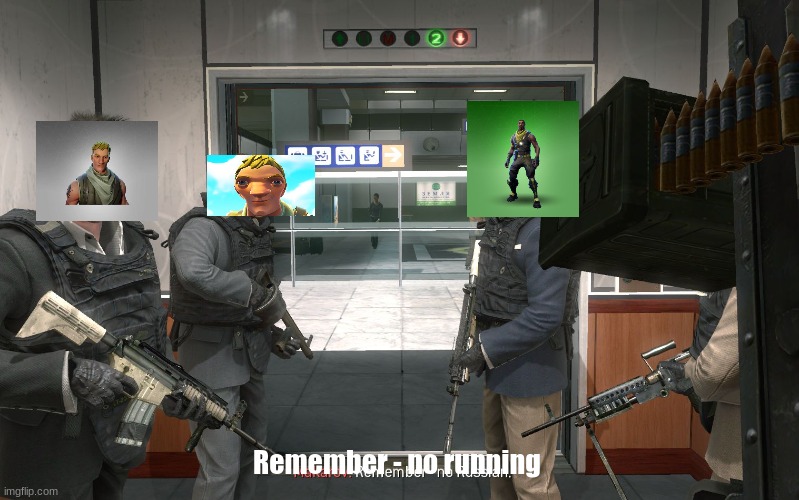 no russian | Remember - no running | image tagged in no russian | made w/ Imgflip meme maker