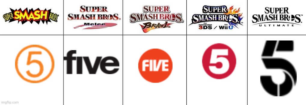 five | image tagged in smash bros renders | made w/ Imgflip meme maker