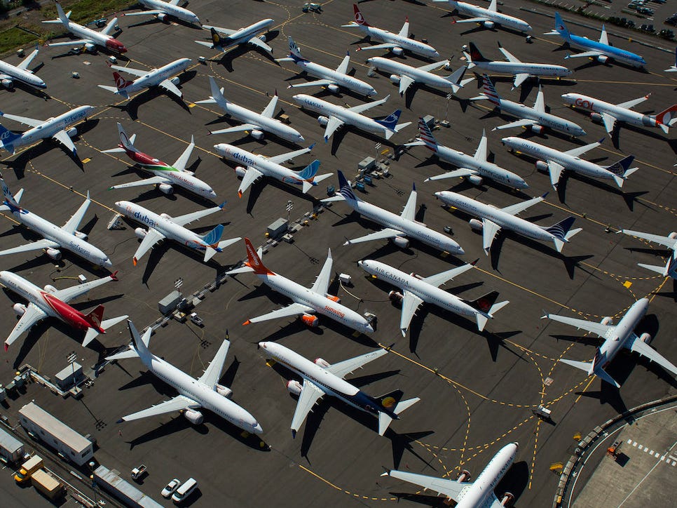 Planes grounded Blank Meme Template