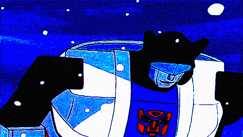 High Quality Autobot Jazz panicc Blank Meme Template