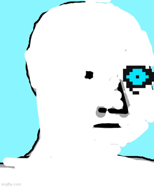 Sans is confuse | image tagged in memes,npc | made w/ Imgflip meme maker