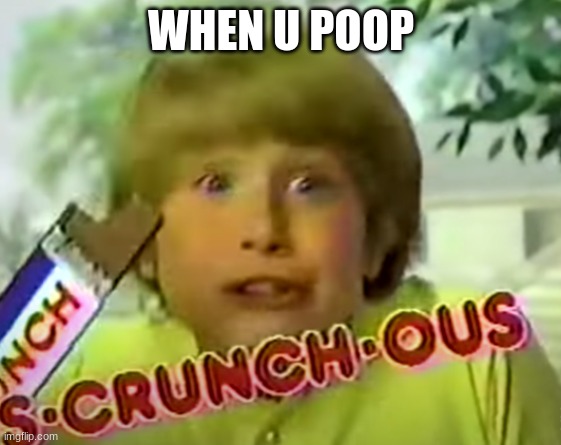Scrunchous | WHEN U POOP | image tagged in fun,abraham lincoln,69,420 | made w/ Imgflip meme maker