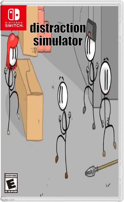 i had to do this | distraction simulator | image tagged in distracted,distraction | made w/ Imgflip meme maker