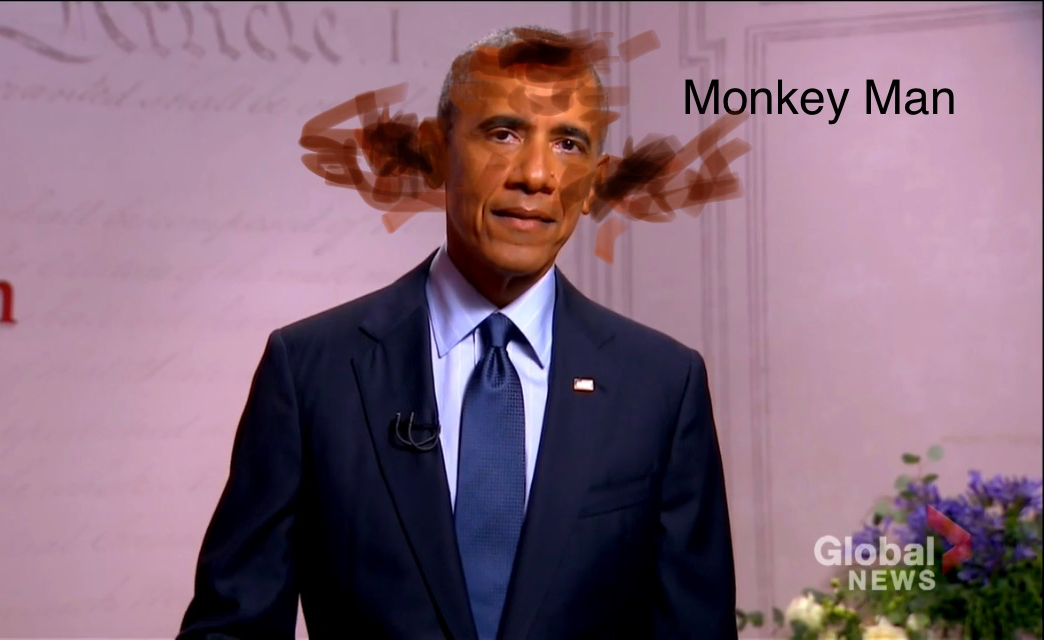 Monkey Man Blank Meme Template