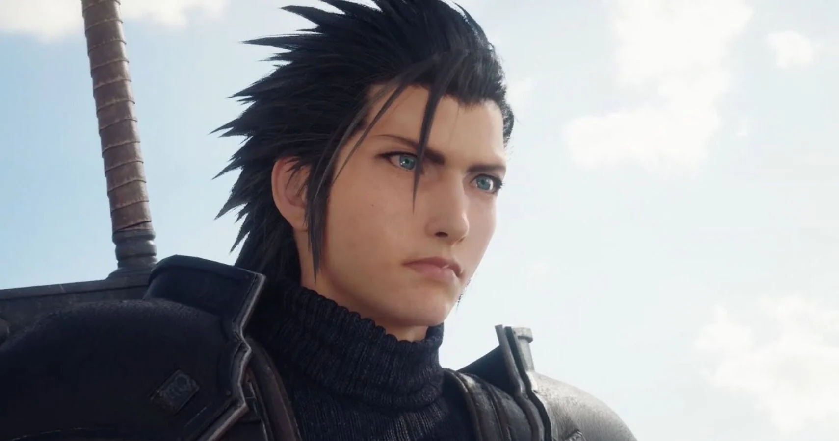 High Quality Zack Fair in FF7 Remake Blank Meme Template