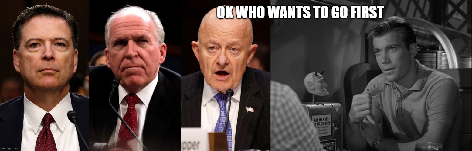 FBI | OK WHO WANTS TO GO FIRST | image tagged in liars club | made w/ Imgflip meme maker