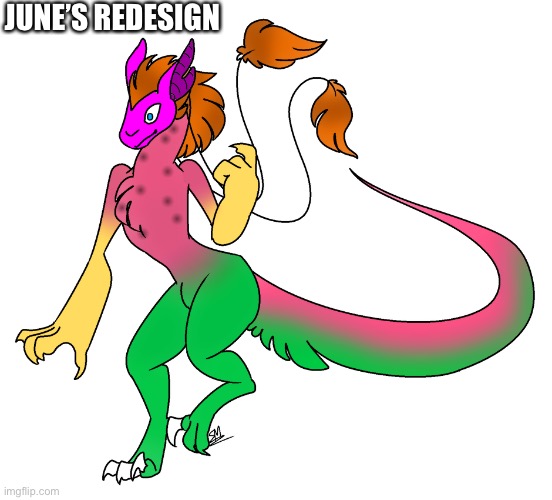 JUNE’S REDESIGN | made w/ Imgflip meme maker