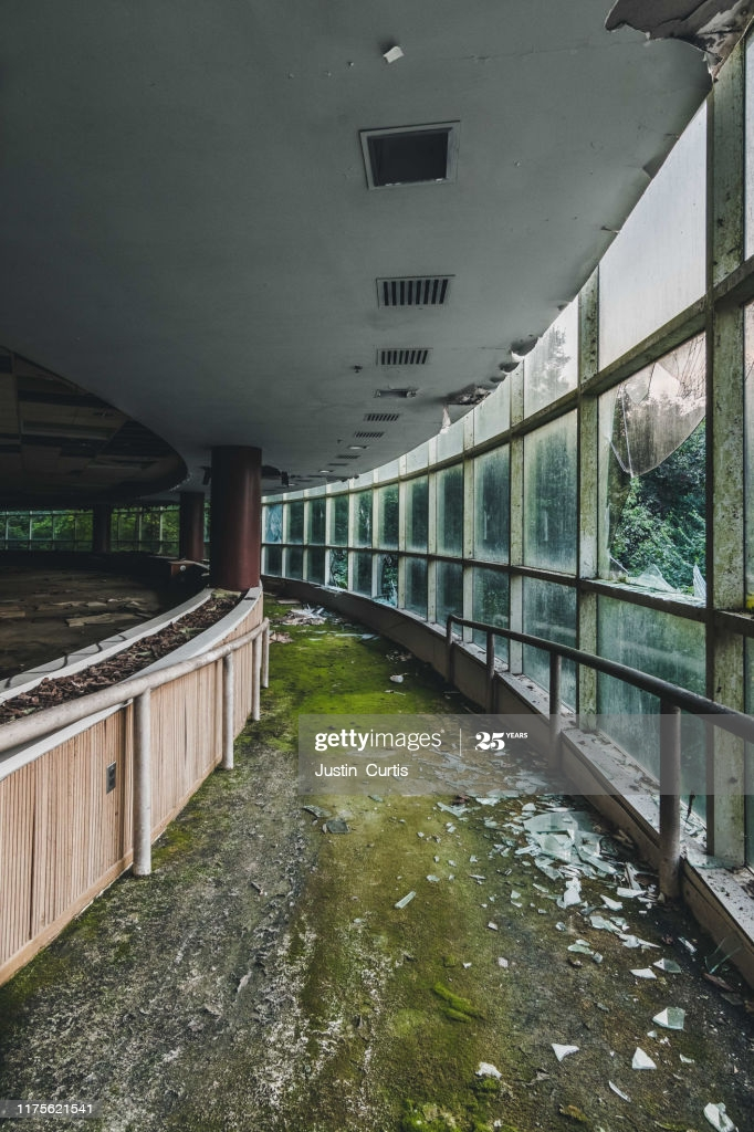 Abandoned Mall Blank Meme Template