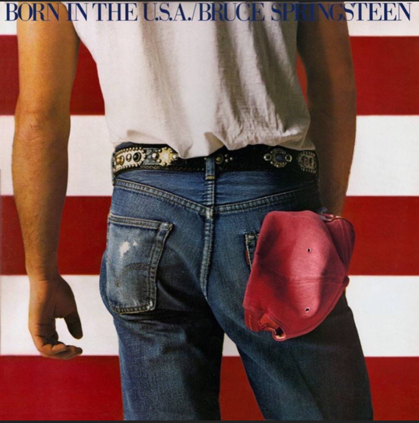 Springsteen Born in the USA Blank Meme Template