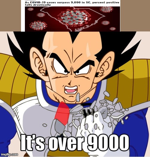 It's over 9000! (Dragon Ball Z) (Newer Animation) | image tagged in it's over 9000 dragon ball z newer animation | made w/ Imgflip meme maker
