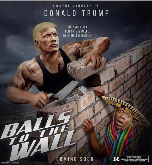 Found This Awesome Poster | image tagged in trump,donald trump,trump 2020,the rock,kevin hart,movie poster | made w/ Imgflip meme maker
