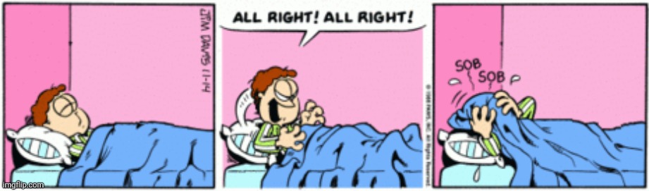 When A Meme Idea Won't Let You Sleep | image tagged in imgflip,meme,garfield,jon arbuckle,funny memes | made w/ Imgflip meme maker