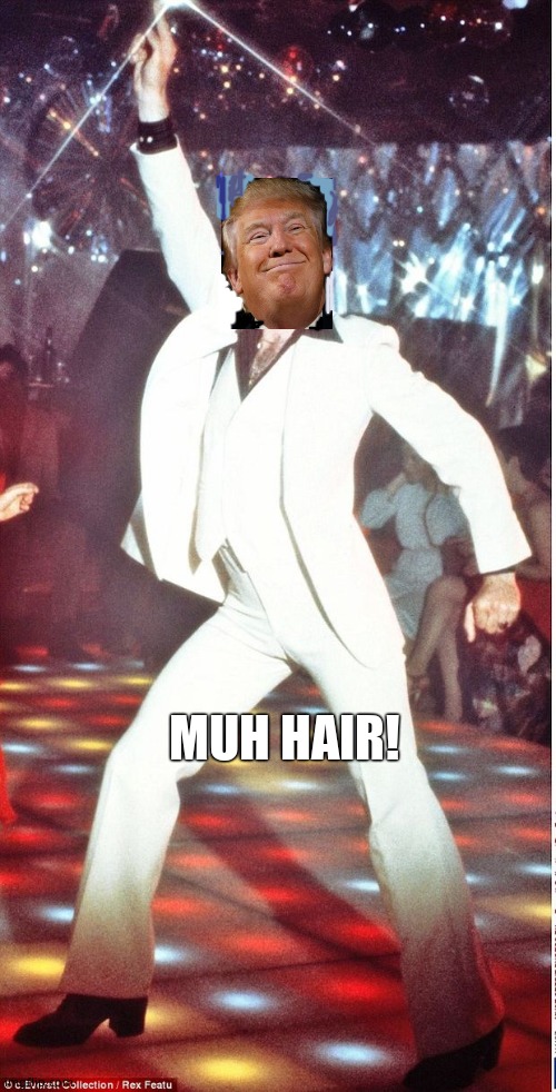 Best dancers | MUH HAIR! | image tagged in best dancers | made w/ Imgflip meme maker