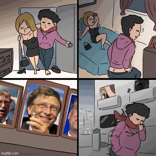Gates lover. | image tagged in bill gates | made w/ Imgflip meme maker