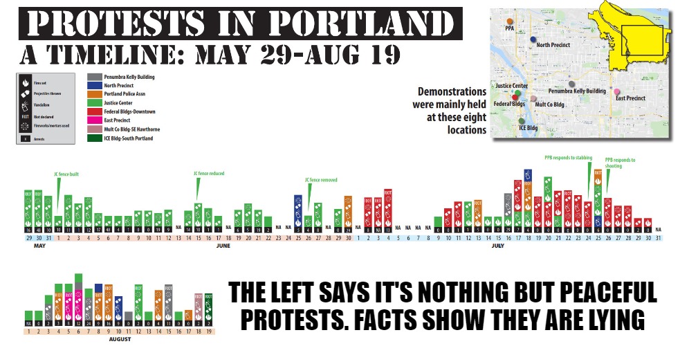 Mostly peaceful is like mostly pregnant | THE LEFT SAYS IT'S NOTHING BUT PEACEFUL
PROTESTS. FACTS SHOW THEY ARE LYING | image tagged in new england patriots,2020,memes,funny,portland,biden | made w/ Imgflip meme maker