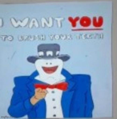image tagged in uncle sam tooth | made w/ Imgflip meme maker
