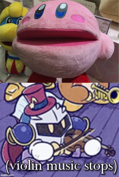 I will never buy this | image tagged in plush,kirby's calling the police | made w/ Imgflip meme maker