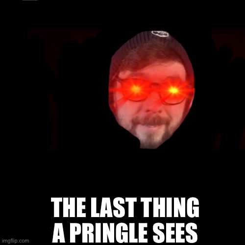 THE LAST THING A PRINGLE SEES | made w/ Imgflip meme maker