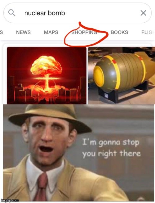 Nuke Shopping | image tagged in memes | made w/ Imgflip meme maker
