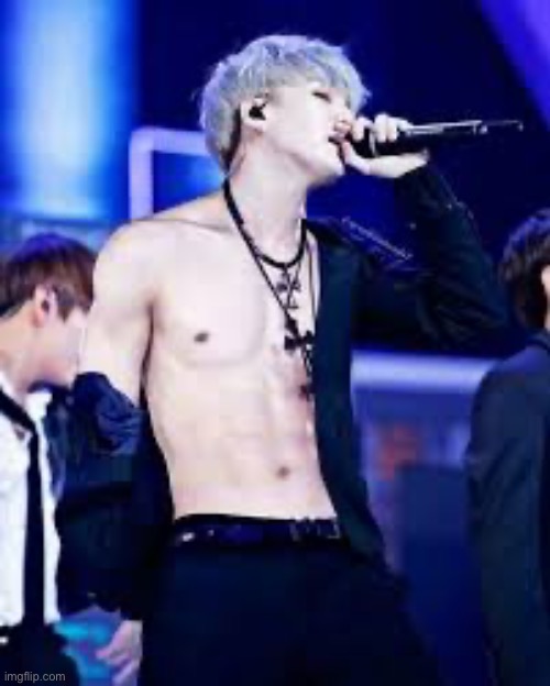 Suga’s abs | image tagged in sugar,abs | made w/ Imgflip meme maker