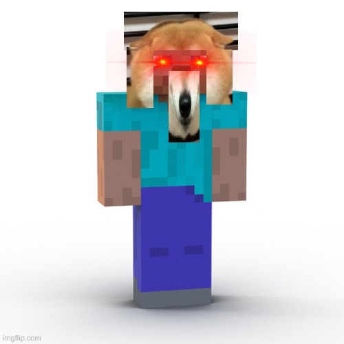 OK THIS IS STEVE NOW BROOOOOOOO | image tagged in cursed image,minecraft,oof | made w/ Imgflip meme maker