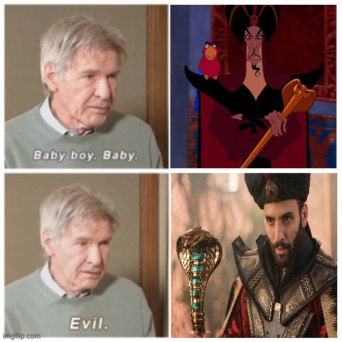 Baby boy. Baby. Evil. | image tagged in baby boy baby evil | made w/ Imgflip meme maker