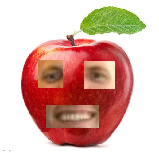 CURSED APPLE | image tagged in cursed image,oof,apple | made w/ Imgflip meme maker