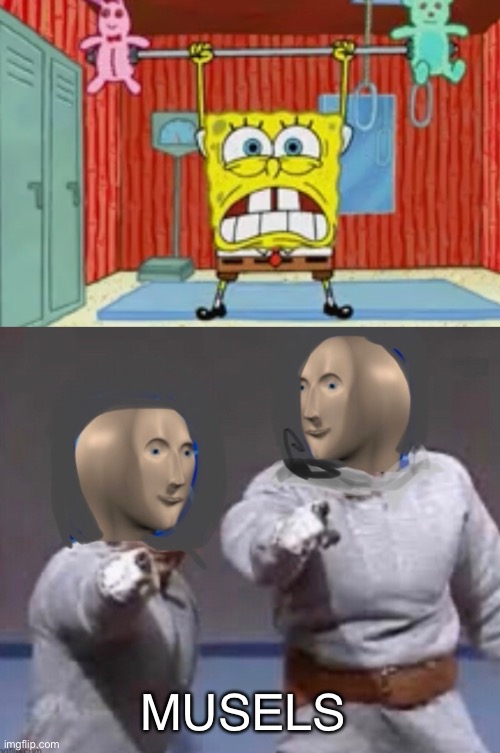 Musels | MUSELS | image tagged in stonks | made w/ Imgflip meme maker