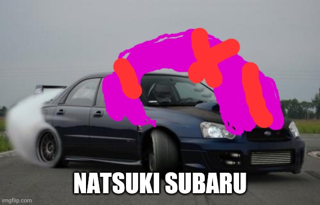 subaru | NATSUKI SUBARU | image tagged in subaru | made w/ Imgflip meme maker