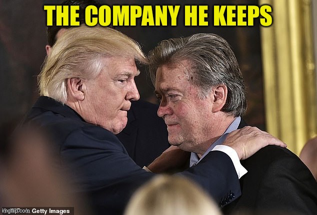 Comrades | THE COMPANY HE KEEPS | image tagged in these human suits are itchy | made w/ Imgflip meme maker
