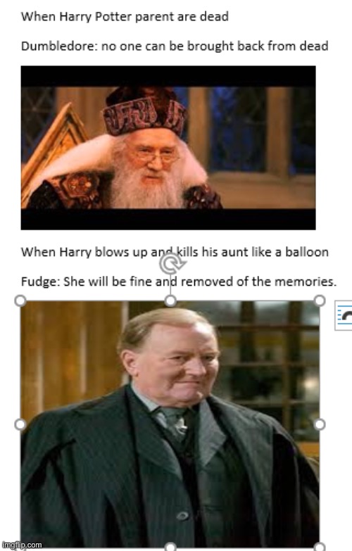 No one noticed this? | image tagged in harry potter,funny,memes,gifs | made w/ Imgflip meme maker