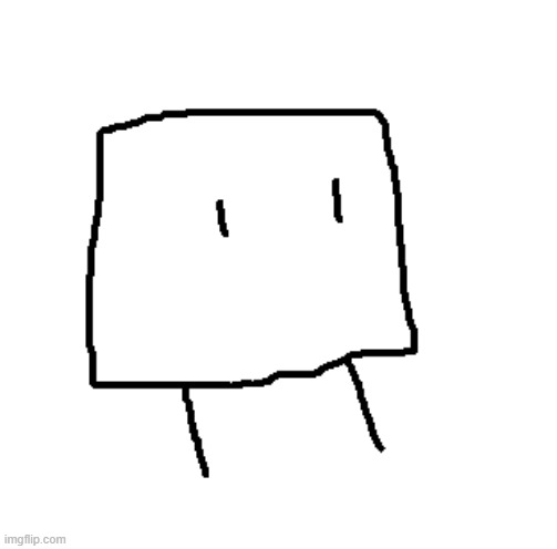 Qbby | image tagged in boxboy,artwork,cute | made w/ Imgflip meme maker