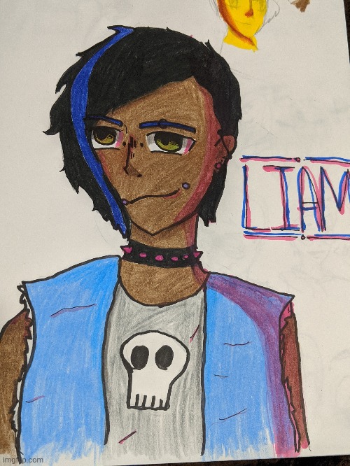 My oc Liam for a book I am making | made w/ Imgflip meme maker