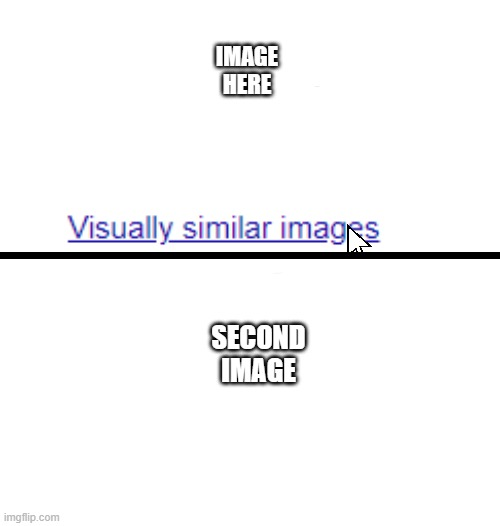 High Quality Search for visually similar images Blank Meme Template