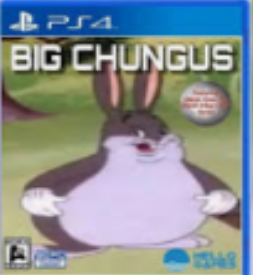 Big chungus: the video game Blank Meme Template
