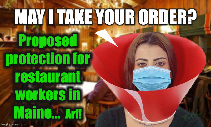 PPE Mania | image tagged in masks,mask,memes,workers,restaurants,dogs | made w/ Imgflip meme maker