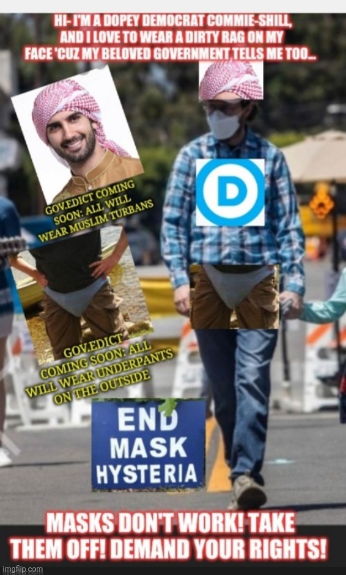 Time to end the cult of masks | image tagged in triggered liberal,pretending to be happy hiding crying behind a mask,stupid sheep,stupid liberals | made w/ Imgflip meme maker