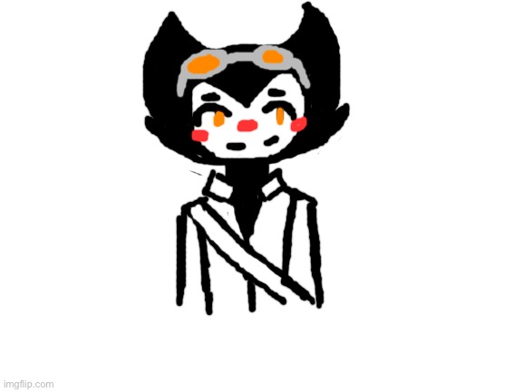 Drew quest bendy, God I miss that dub | image tagged in blank white template | made w/ Imgflip meme maker