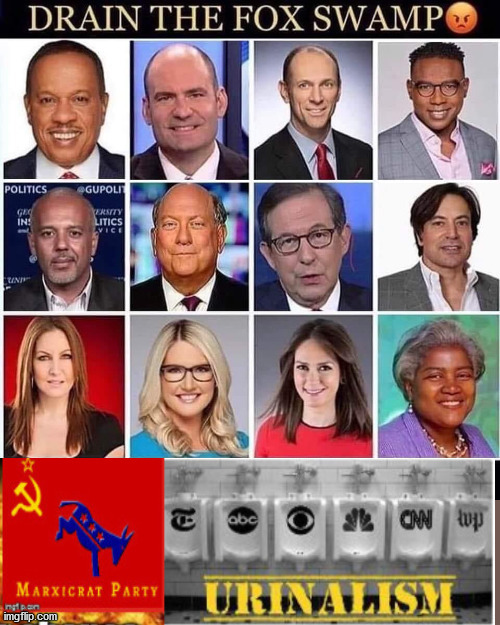 Fox NEWS a RINO swamp | image tagged in rino,fox news,mainstream media,fake news,the blues news | made w/ Imgflip meme maker