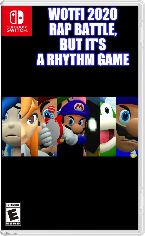 That rap was so epic | WOTFI 2020 RAP BATTLE, BUT IT'S A RHYTHM GAME | image tagged in nintendo switch,smg4,wotfi,2020,rap,rap battle | made w/ Imgflip meme maker