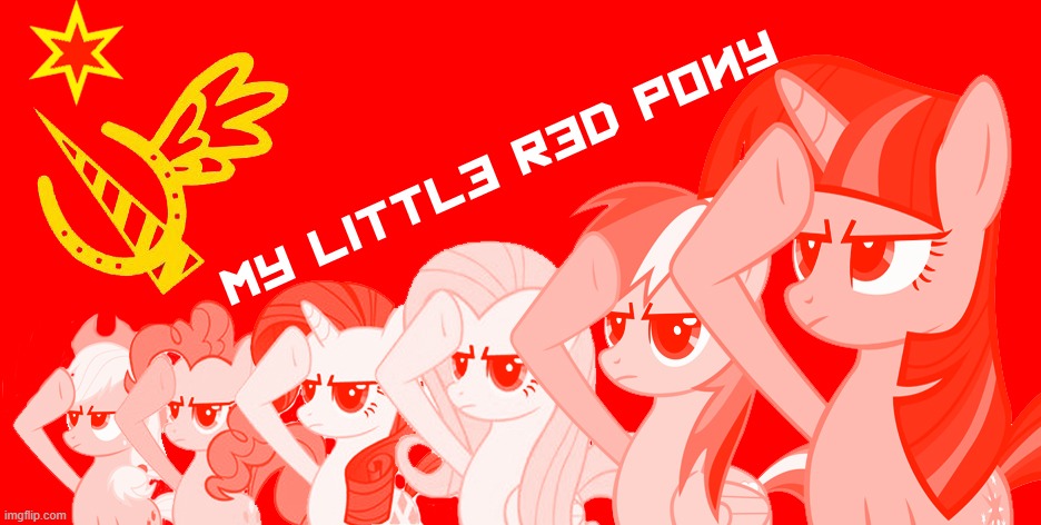 Mlp my little red pony | image tagged in mlp my little red pony | made w/ Imgflip meme maker