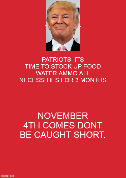 MAGA Blank Meme Template