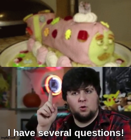 Thomas has seen better days | image tagged in jontron,i have several questions | made w/ Imgflip meme maker