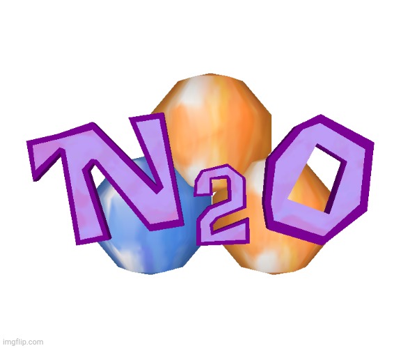 N²O Nitro | image tagged in n o nitro | made w/ Imgflip meme maker