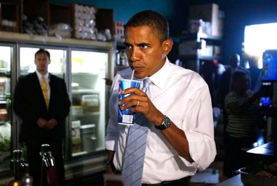 Obama soda pissed Blank Meme Template