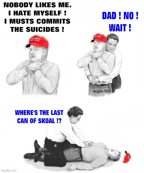 image tagged in redhats,chew,tobacco,trump supporters,sons,skoal | made w/ Imgflip meme maker